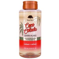 Enjoy soft, smooth, and delicious-smelling skin with Tree Hut Coco Colada Foaming Gel Body Wash! Made with Shea Butter, Pineapple, and Coconut Oil, this foaming body cleanser creates a luxurious lather to cleanse skin without stripping away your skin's moisture, leaving your skin soft and smooth. Plus, our Coco Colada Foaming Gel Body Wash smells like poolside-summer vibes with notes of coconut, pineapple, and coconut milk. Tree Hut Foaming Gel Body Washes are formaldehyde-free, paraben-free, an Tree Hut Coco Colada, Coco Colada, Pineapple And Coconut, Sugar Body, Sugar Body Scrub, Tree Hut, Soften Skin, Sulfate Free, Alcohol Free