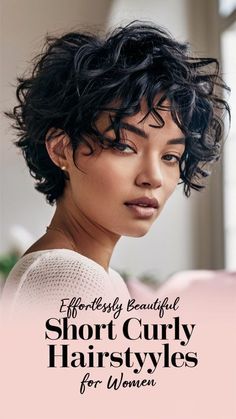 Short Hairstyles For Curly Hair, Short Curly Hairstyles For Women, Biracial Hair, Short Curly Hairstyles, Curly Hair Photos, Curly Haircuts, Short Hair Trends, Short Curly Haircuts, Edgy Short Hair