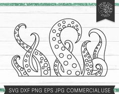 the svg dxf file is shown with an octopus in it's tentacles