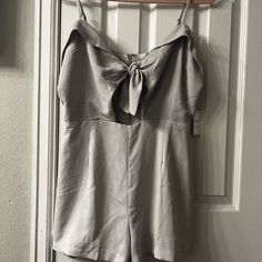 Brand New Forever 21 Romper. Size Large. Adjustable Straps Spring Jumpsuits And Rompers For Going Out, Casual Summer Jumpsuits And Rompers From Forever 21, Casual Spring Jumpsuits And Rompers For Going Out, Grey Romper, Black Denim Overalls, Tropical Romper, Gray Romper, Yellow Romper, Bell Sleeve Romper