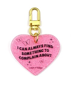 Always Find Something To Complain About Charm Keychain – Strange Ways Asethic Key Chains, Cool Keychain Collection, Maximalist Keychain, Keychain Fun, Novelty Keychains For Personal Use, Cheap, Funny Keychain, Keychain Ring, Cute Car Accessories, Charm Keychain