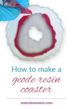 how to make a goode resinin coaster