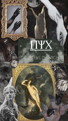 the cover to tyx's goddess of night