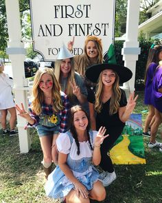 Wizard Of Oz Bid Day, Wizard Of Oz Theme, Sorority Themes, Big Little Basket, School Cheer, Sorority Recruitment Outfits