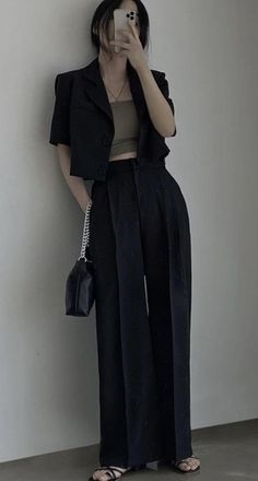 00s Mode, Korean Casual Outfits, Summer Work Outfits, Tomboy Style Outfits, Classy Work Outfits, Easy Trendy Outfits, Tomboy Fashion, Casual Style Outfits, Korean Outfits