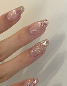 Pretty Nails Acrylic, Acrylic Nails Pink, Pretty Nail Colors, Nails Pretty, Hello Nails, Hippie Nails, Subtle Nails