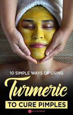 Turmeric is a popular spice used for several medicinal purposes. Read this article to understand the role of turmeric in acne treatment and ways to use it. Turmeric For Acne, Pimples Remedies, Skin Care Masks, Acne Remedies, Clean Living, Acne Skin, Anti Aging Skin Products