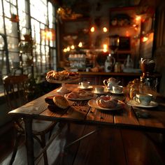 Ambient and cozy coffee shop setting, perfect to put up or to have for relaxation! Coffee Shop Brown Aesthetic, Cozy Tea Shop, Dark Academia Cafe, Sims Cafe, Vintage Cafe Interior Design, Coffee Shop Interior Design Ideas, Cozy Coffee Shop Aesthetic, Cottagecore Cafe, Fall Coffee Shop