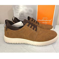 Brand New In Original Box Sku: 3b_40 Casual Brown Waterproof Walking Shoes, Shoes Color, Slip Ons, Loafer Shoes, Vintage Men, Original Box, Men's Shoes, Loafers, Slip On