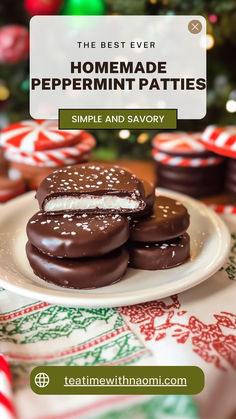 Skip the store and make your own peppermint patties at home! These creamy, chocolate-covered minty bites are perfect for any occasion—holidays, parties, or just because. With a refreshingly sweet center and rich chocolate shell, they’re a guaranteed hit. Whip up a batch in under 30 minutes and wow your friends and family!
🍬 What occasion will you make these for? Save this recipe and let’s get started!
#HomemadeDesserts #MintChocolate #EasyRecipes #CandyLovers #HolidaySweets Peppermint Patties Recipe, Patties Recipe, Chocolate Shells, Creamy Chocolate