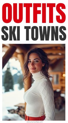 Make no mistakes packing for your winter or spring ski town trip. Discover outfit ideas and essential tips for ski resorts that you won’t want to miss. Be ready for everything! Packing For Ski Trip, Ski Asethic, Ski Vacation Aesthetic, Ski Town Outfits, Ski Trip Outfits, Ski Trip Outfit, Ski Outfits, Town Outfits