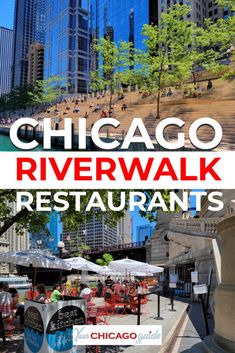 the chicago riverwalk restaurants are open for business