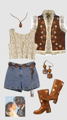 Daisy jones inspired outfit #daisyjonesandthesix #daisyjonesandthesix #70sfashion Grandma Fashion, Famous Outfits, Hippie Style Clothing