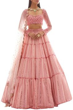 Bridesmaids Lehenga, Ghaghra Choli, Net Lehenga