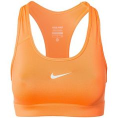 Orange Nike Pro Bra Nike Pro Bra, Nike Sets, Exercise Outfits, Cute Nike Outfits, Training Clothes, Seamless Sports Bra