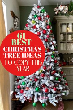 a christmas tree with the words gl best christmas trees to copy this year