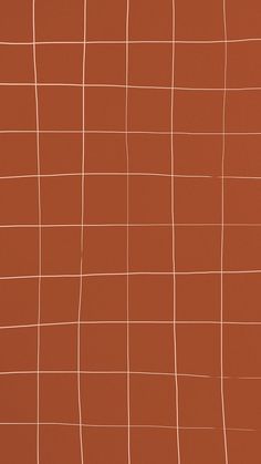 an orange wall with white lines on it