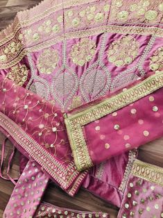 Sabyasachi Pink Velvet Wedding Lehenga Choli Women Designer - Etsy UK