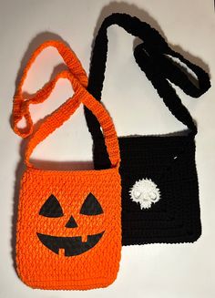 This cute and trendy bag is a must have! It features a black felt decal on the front and a crossbody strap.  Measurements: Strap: 46 inches  Bag: 9 inches wide x 8 inches tall  Approx. 1.5 inches wide  100% acrylic yarn. Black School Bag For Fall, Halloween School Crossbody Bag, Black Rectangular Bag For Halloween, Rectangular Black Bag For Halloween, Black Crossbody Bag For Halloween, Halloween School Shoulder Bag, Black Rectangular Shoulder Bag For Halloween, Black Halloween Rectangular Shoulder Bag, Halloween Satchel Shoulder Bag With Adjustable Strap