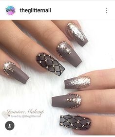 Ongles Beiges, Pretty Nail Designs, Super Nails, Nail Nail, Beautiful Nail Designs, Fabulous Nails, Coffin Nails Designs, Cool Nail Designs, Lily Collins