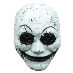 Latex Mask Ghoulish Productions, Painted Handmade in Withe, Urban Line, Half Mask for a Classic Halloween Costume Eyes Mask, Creepy Masks, Mascaras Halloween, Classic Halloween Costumes, Horror Masks, Scary Mask, Mask Makeup, Gothic Fantasy Art, Halloween Tattoo