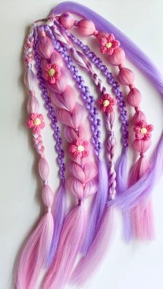 Lavender Hair Color Ideas, S Braids, Synthetic Braids, Rope Braids, Spa Girl