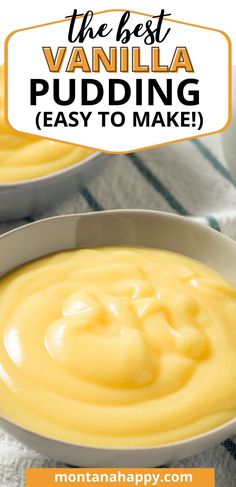 the best vanilla pudding is easy to make and tastes just as good as it looks