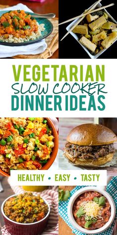 vegetarian slow cooker dinner ideas