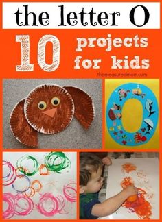 the letter o projects for kids