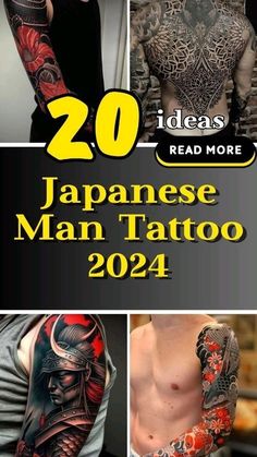 the top 20 japanese man tattoo designs for men and women in their 20s's