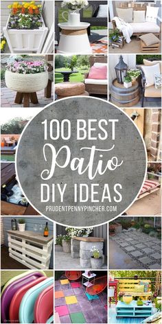 the top 100 best patio diy ideas