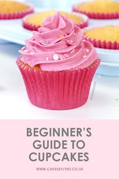 Ultimate Beginner’s Guide to Making the perfect Cupcakes Cupcakes For Beginners, Decorating Cupcakes, Cupcake Decorating Tips, Novelty Birthday Cakes, Cake Decorating For Beginners, Holiday Cupcakes, Creative Cake Decorating, Cooking For Beginners, Simple Birthday Cake