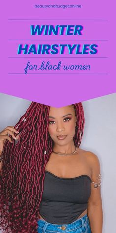 Discover protective styles like box braids, butterfly locs, and twisted braids, perfect for keeping your hair healthy and stylish during the cold season. Braids Butterfly Locs, Twisted Braids, Faux Locs Styles, Butterfly Locs, Bob Braids, Hair Healthy, Back To School Hairstyles, Goddess Braids