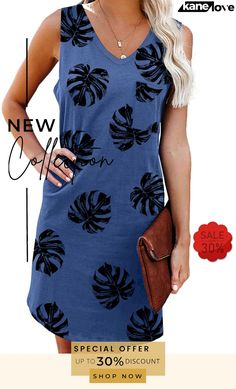 Floral Print V Neck Sleeveless Mini Dress Dresses By Length, Sleeveless Mini Dress, Elevate Your Style, Women's Fashion Dresses, Your Style, Short Dresses, Fashion Dresses, Floral Print, Floral Prints