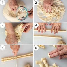 steps to make pizza dough with rolling dough