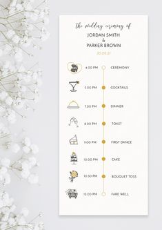 Simple Wedding Timeline Template, Wedding Editable Timeline, Floral Printable Wedding Day Schedule, Wedding Itinerary, Digital Download, planning wedding engagement timeline timeline for wedding day timeline wedding day wedding check wedding day timeline timeline for wedding planning wedding day checklists wedding planning guide wedding events timeline party timeline wedding timeline sign bride timeline wedding party timeline wedding plan timeline day of timeline wedding Timeline For Wedding Day, Bride Timeline, Wedding Events Timeline, Engagement Timeline, Timeline Wedding Day, Wedding Timeline Sign, Wedding Timeline Template, Timeline Wedding