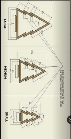 the diagram shows how to make an upside down shelf with measurements for each side and top