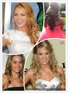 wonderful prom hairstyles Prom Things, Blake Lively Hair, Navy Ball, Ball Hair, Prom Hairstyle, Hairstyles Prom, Formal Hair, Special Occasion Hairstyles, Ball Hairstyles