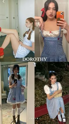 Dorothy Halloween Costume, Most Popular Halloween Costumes, Dorothy Costume, Most Creative Halloween Costumes, Popular Halloween Costumes, Halloween Costumes 2022, Costume Ideas Black Women, Costume Ideas For Duos