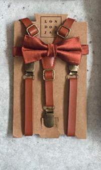 Leather Suspenders, Suspenders Set, Silk Bow Ties, Groom Groomsmen, Bow Tie Set, Silk Bow, Groomsmen Gift, Long Neck, Bow Set