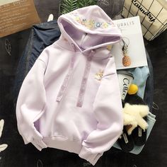 Sweet Rabbit Flowers Hoodie PN1890 ●Size: Length 54 cm,bust 98 cm,shoulder 51 cm,sleeve 52 cm. ●Material:cotton ●About Shipping: We attach great importance to the orders of each customer and parcel delivery. 1.Processing time: 2-3 business days. 2.Shipping time: 10-15 business days to US, please allow 3-4 weeks shipping to other country.(Shipping times can be affected by variable customs clearance times or public holidays.) Cute Hoodie With Pockets For Winter, Cute Long Sleeve Cotton Hooded Jacket, Cute Winter Hoodie With Pockets, Cute Cotton Hooded Jacket With Long Sleeves, Cute Cotton Hooded Jacket For Fall, Cute Long Sleeve Top With Drawstring Hood, Cute Hooded Cotton Sweater, Cute Spring Hoodie Outerwear, Cute Cotton Hooded Sweatshirt