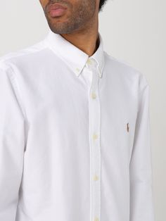 Find RALPH LAUREN Shirt on Editorialist. Shirt POLO RALPH LAUREN Men color White White Long Sleeve Ralph Lauren Shirt, Casual Slim Fit Polo Collar Shirt, Ralph Lauren Spring Polo Collar Top, Ralph Lauren Polo Collar Tops For Spring, Classic White Ralph Lauren Shirt, White Long Sleeve Ralph Lauren Tops, White Ralph Lauren Polo Collar Shirt, Classic Ralph Lauren Tops With Spread Collar, Classic Ralph Lauren Spread Collar Top