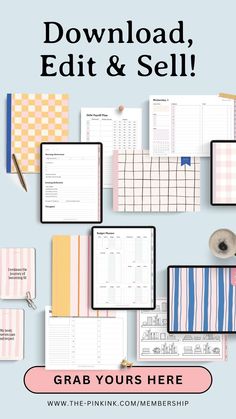 Side hustle alert! 🚨 Join other busy mamas making passive income with PLR digital planners. Ready-made templates + Etsy guide included! Perfect for coaches and printable sellers who want to work smarter, not harder. #passiveincome #workfromhome #momboss Indesign Templates Free, Start An Etsy Shop, Affinity Publisher, Business Marketing Design, Debt Payoff Plan, Sticker Organization, Creative Planner, Etsy Success, Custom Planner