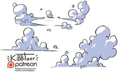 an image of clouds in the sky with caption that reads, krb bizer's pateon