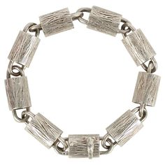 Hermès - (Made in France) Rare silver bracelet. Collector's model. Additional information: Dimensions: 22 L cm Condition: Very good condition Seller Ref number: BRA35 Hermes Bracelet, Made In, Made In France, Silver Bracelet, Jewelry Bracelets, Bracelet, Silver, Jewellery Bracelets