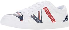 PRICES MAY VARY. Logo stripe details give the Tommy Hilfiger Lacen a signature look that will make it your go to sneaker. Closed Toe Lace up Closure Cheap Tommy Hilfiger Synthetic Sandals, A Signature, Signature Look, Kids Luggage, Tommy Hilfiger Women, Luxury Store, Fashion Sneakers, Pharmacy Gifts, Sneakers Fashion