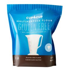 a bag of gluten free blender mix on a white background with the words cudacup multi purpose flour