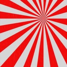 an abstract red and white background with sunbursts in the center on top