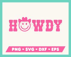 the word woody with a smiley face in pink on a white background and green border