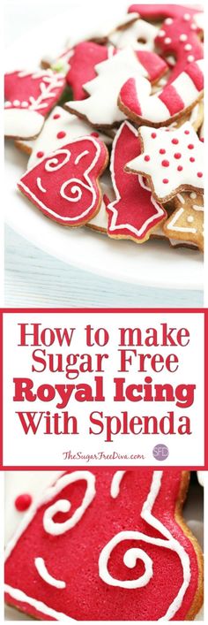 how to make sugar free royal icing with splenda